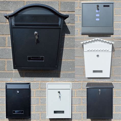 decorative metal post boxes|outdoor letter boxes strong metal.